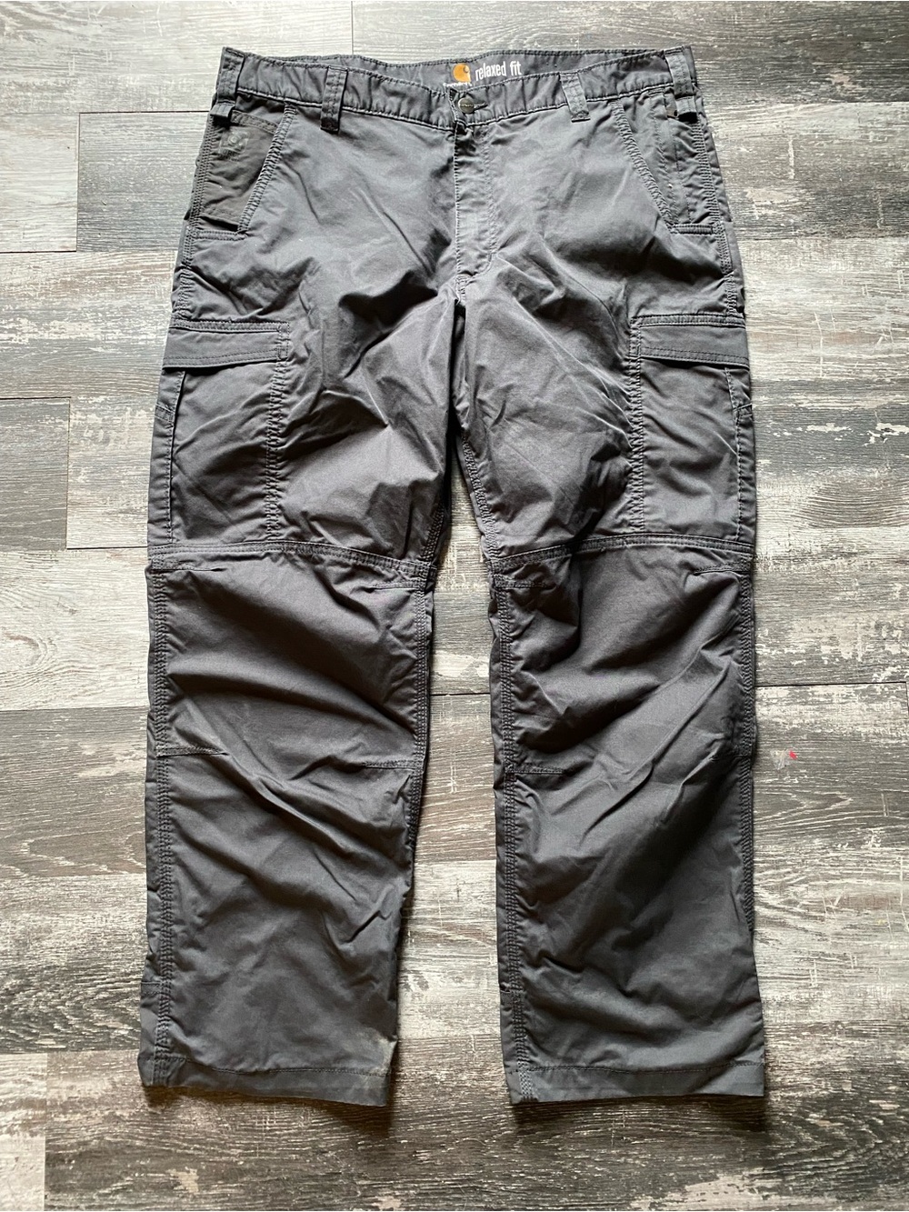 Carhartt Men's Charcoal Utility Cargo Pants